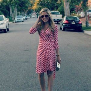 DIANE VON FURSTENBERG Juliain wrap dress